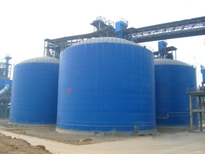 岭口镇水泥钢板库改造