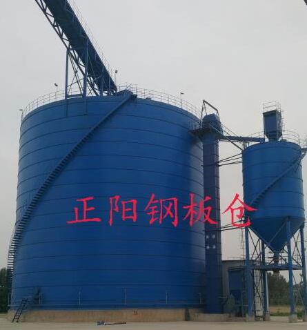 岭口镇大型矿粉钢板库