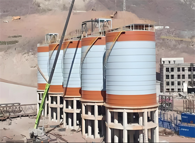 岭口镇高架钢板仓